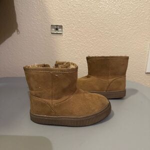 Cat & Jack Girl Tan Booties Size 7
